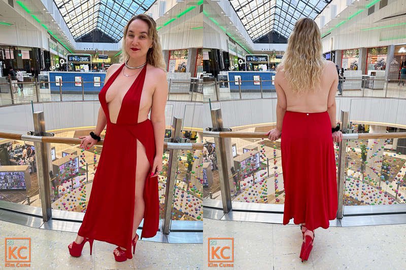 Kim Cums: puttana dello shopping - Centro commerciale