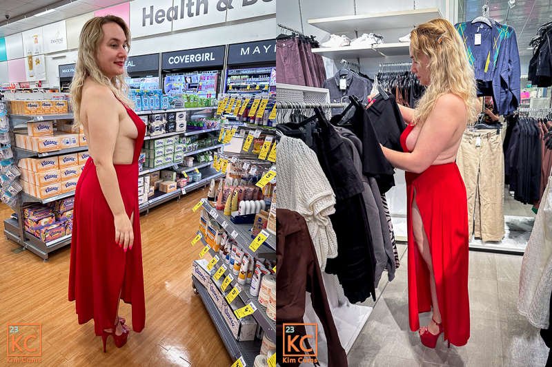 Kim viene: puttana dello shopping - Shopping
